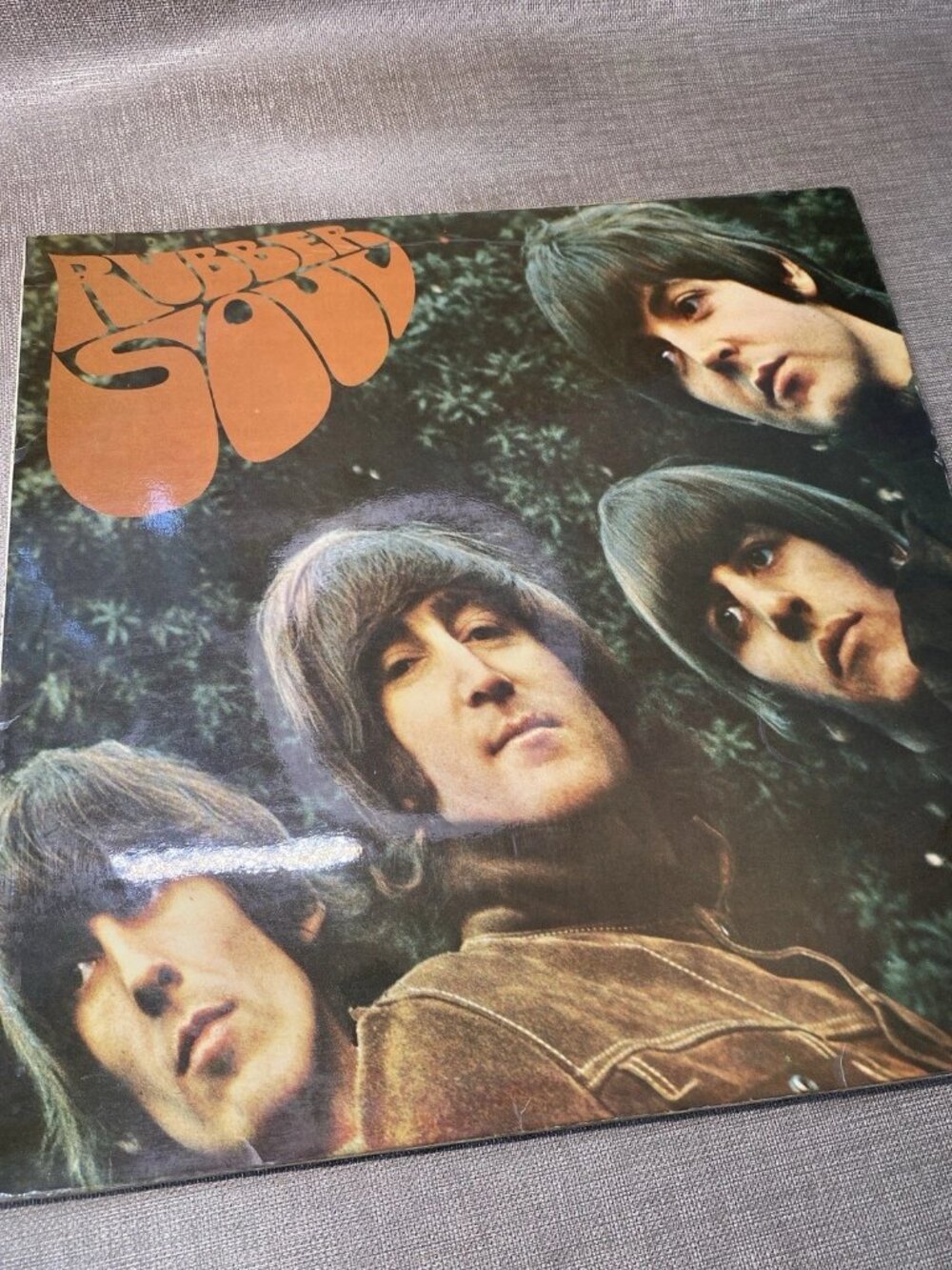 The Beatles Rubber Soul LP PCS 3075 UK Parlophone 1970s Press Vinyl